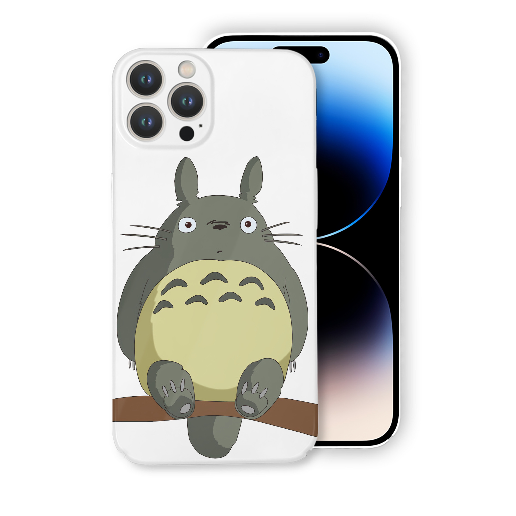 （画像用） となりのトトロ 草壁メイ 草壁サツキ My Neighbor Totoro Satsuki Kusakabe Mei Kusakabe 【iPhone 14シリーズ対応】ハードケース